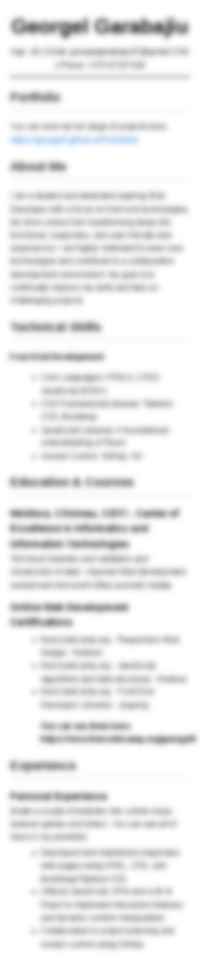 Cv Preview