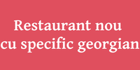 Locuri de munca la Restaurant nou cu specific georgian